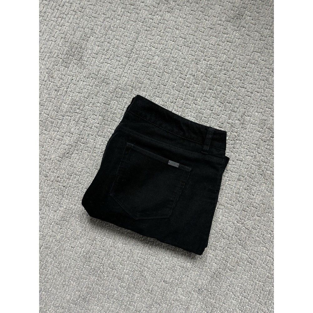 LL Bean Women's Corduroy Pants Size‎ 16 Favorite Fit Straight Leg Black